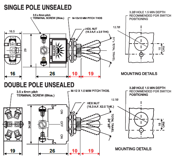 Toggle Switches