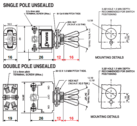 Toggle Switches